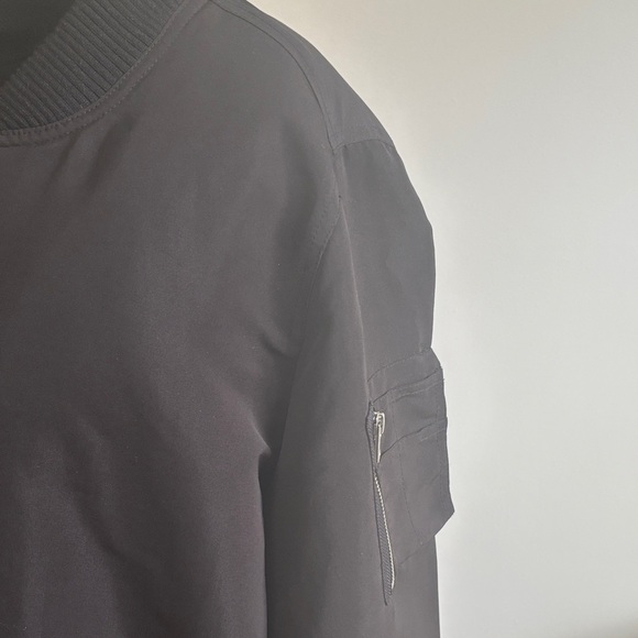 Bomber Style Zip-Up Jacket - Picture 4 of 10